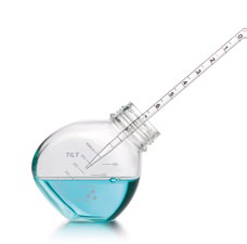 DURAN® TILT GL 56 Medienflasche klar und Zubehör